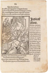 Illustration zum Buch Narrenschiff von Sebastian Brant, 1494