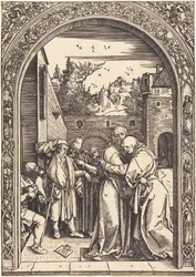 Joachim und Anna an der Goldenen Pforte