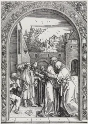 Joachim und Anna unter der Goldenen Pforte