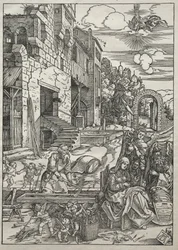 Leben der Jungfrau: Die Rast in Ägypten, 1504-1505