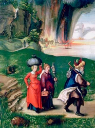 Lot und seine Töchter, 1496-1499
