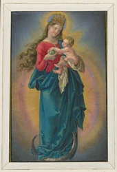 Maria auf der Mondsichel mit Sternenkrone
