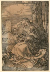 Maria mit der Birne