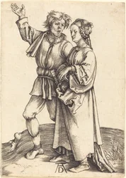 Bauer und seine Frau