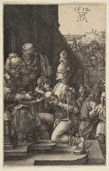 Pilatus wäscht seine Hände, aus Die Passion, 1512