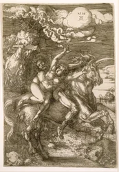 Raub der Prosperpina (Entführung auf einem Einhorn)