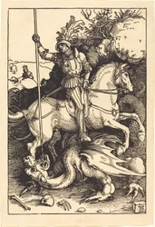 Sankt Georg tötet den Drachen