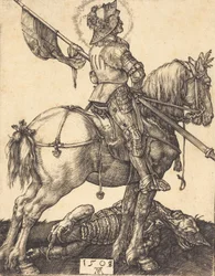 Sankt Georg zu Pferd, 1508