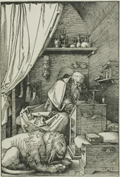 Heiliger Hieronymus in seiner Zelle