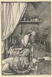 Der heilige Hieronymus in seiner Zelle