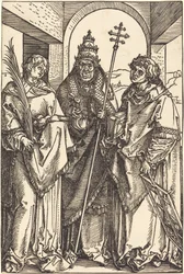Heilige Stephanus, Sixtus und Laurentius