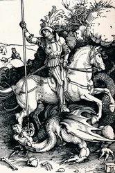 St. Georg und der Drache, 1505