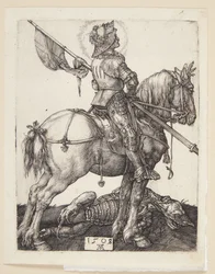 St. Georg zu Pferd