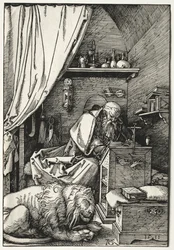 St. Hieronymus in seiner Zelle, 1511