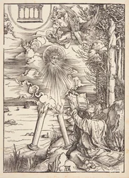 St. Johannes verschlingt das Buch