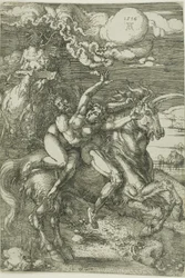 Die Entführung der Proserpina auf einem Einhorn