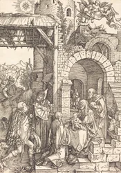 Die Anbetung der Könige, ca. 1501-1503