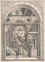 Die Verkündigung, aus „Das Marienleben“