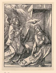 Die Verkündigung, aus der Serie Die kleine Passion