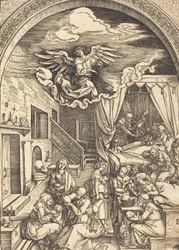 Die Geburt der Jungfrau, ca. 1503-1504