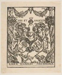Das Buchzeichen von Wilibald Pirckheimer