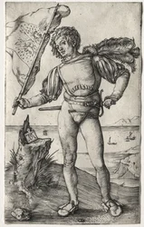 Der burgundische Fahnenträger