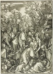 Die Kreuzabnahme Christi, aus Die Große Passion