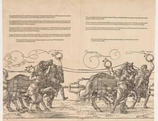Der große Triumphwagen von Kaiser Maximilian