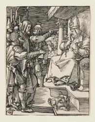 Der Hohepriester zerreißt seine Gewänder