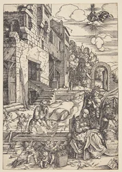Die Heilige Familie in Ägypten