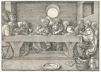 Das letzte Abendmahl, 1523