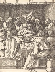 Das letzte Abendmahl, wahrscheinlich um 1509-1510