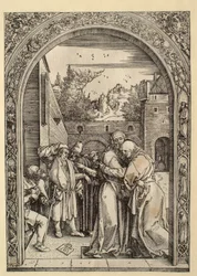 Das Marienleben: Joachim und Anna an der Goldenen Pforte