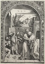 Das Treffen von Joachim und Anna am Goldenen Tor