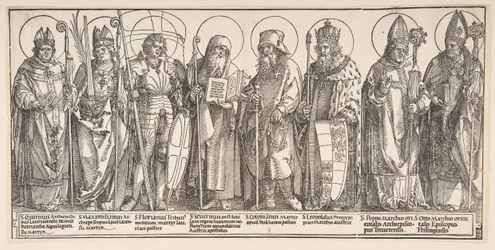 Die Schutzheiligen von Österreich, 1515-17