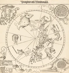 Die südliche Himmelshemisphäre, 1515