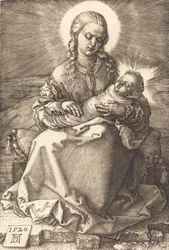 Die Jungfrau mit dem gewickelten Kind, 1520
