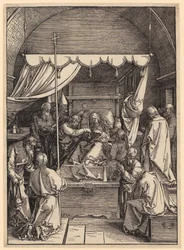 Tod Mariens, Blatt 18 der Folge "Das Marienleben"
