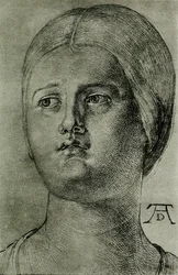 Kopf einer Venezianerin