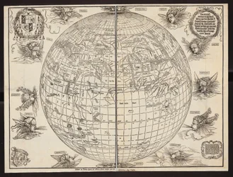 Weltkarte des Johannes Stabius