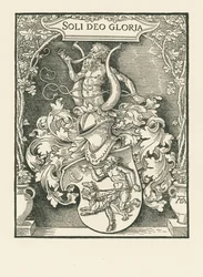 Wappen von Johann Tscherte, um 1518