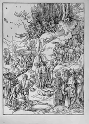 Martyrium der zehntausend Christen auf dem Berg Ararat