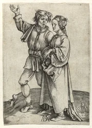 Paar von Bauern, ca. 1497