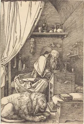 Heiliger Hieronymus in seiner Zelle
