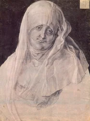 Heilige Anna mit verhülltem Kopf