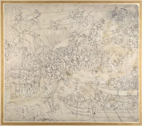 Der Angriff bei Rorschach am Bodensee, ca. 1500