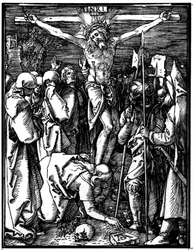 Die Kreuzigung, aus Die Kleine Passion, ca. 1509-11