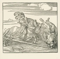 Das deutsche Turnier, um 1517-18