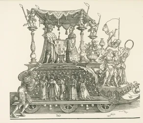 Der kleine Triumphwagen oder Die burgundische Hochzeit