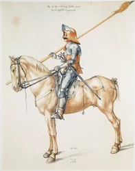 Der Waffenknecht (nach Albrecht Dürer)